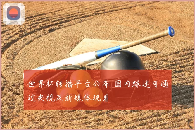 世界杯转播平台公布 国内球迷可通过央视及新媒体观看