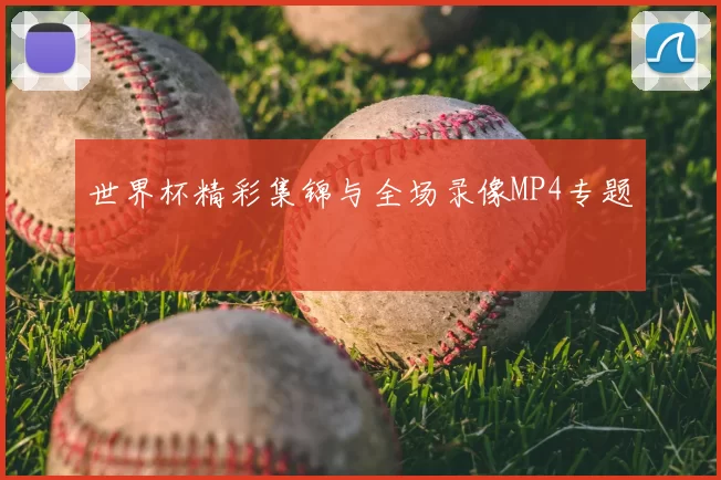 世界杯精彩集锦与全场录像MP4专题